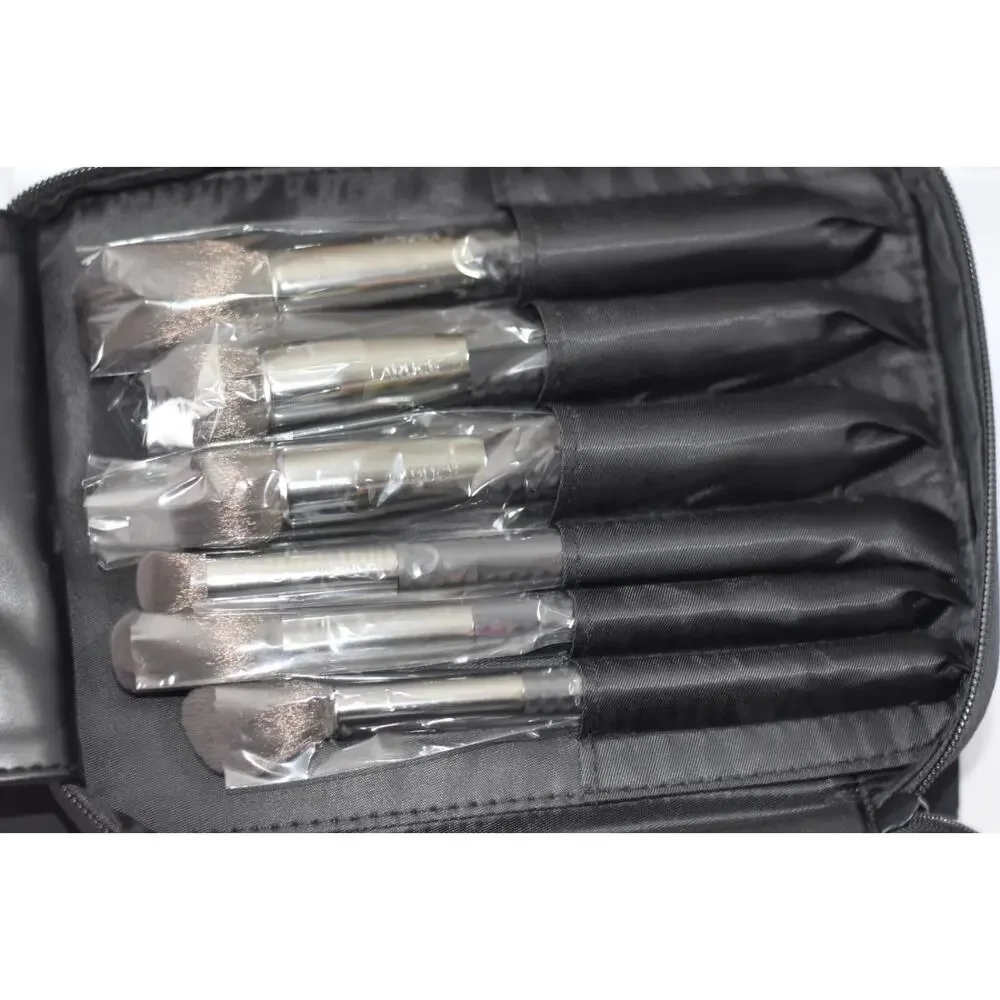 LARUCE Hypoallergenic ANN 13pc Makeup Brush Set + Case + Dust Bag Retail $300